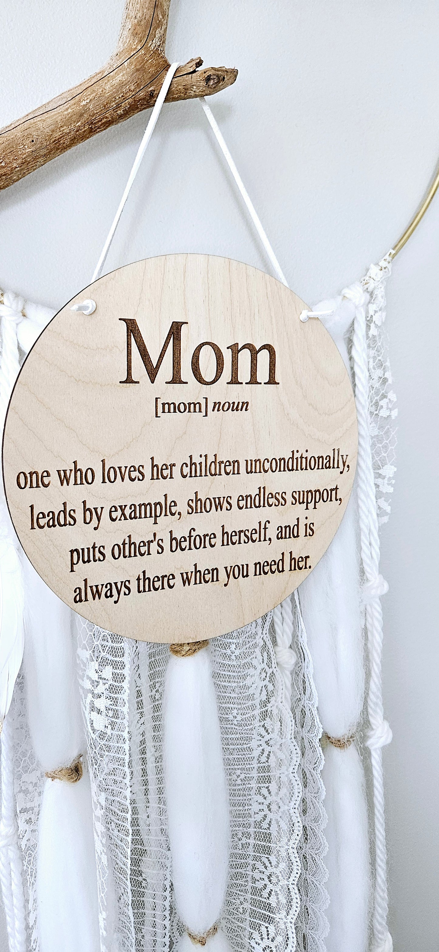 Mom quote sign