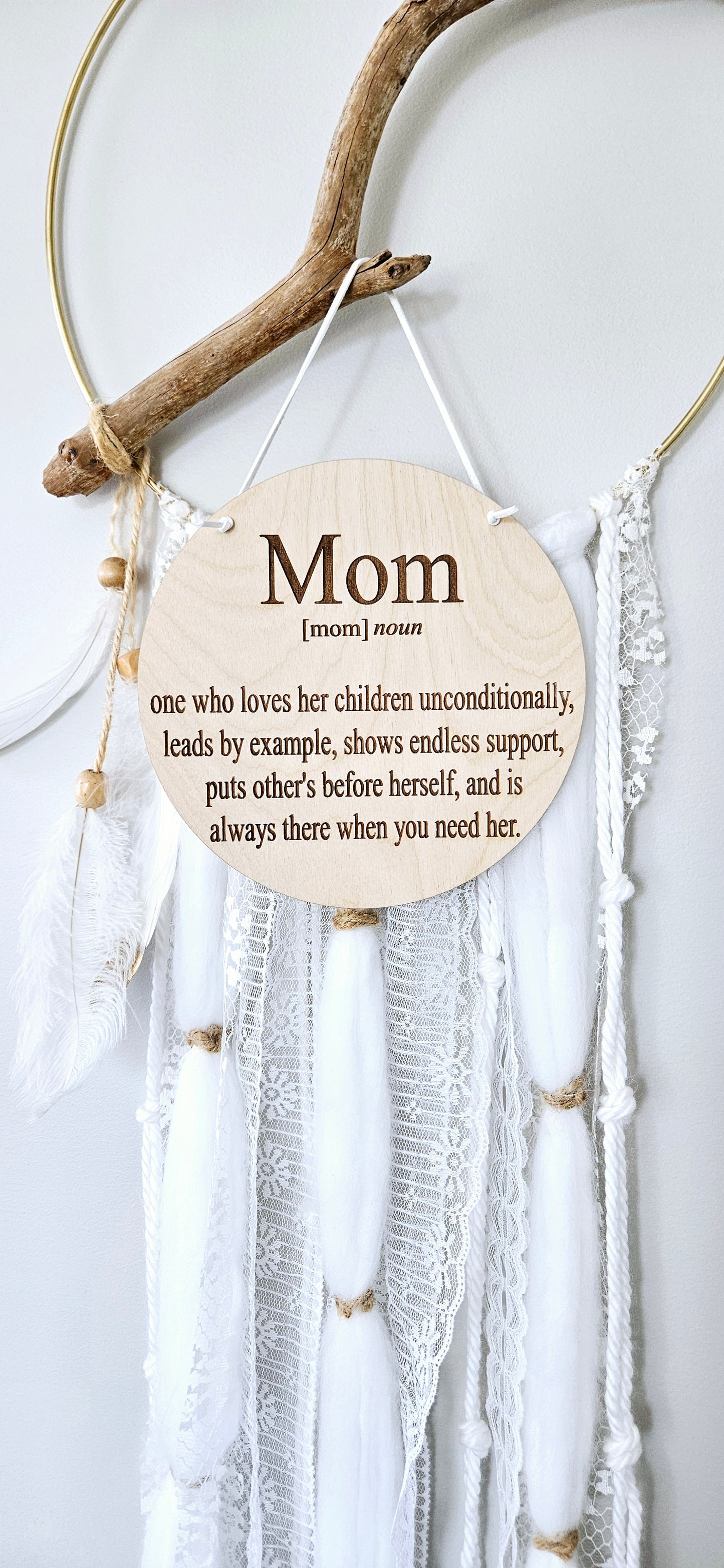 Mom quote sign