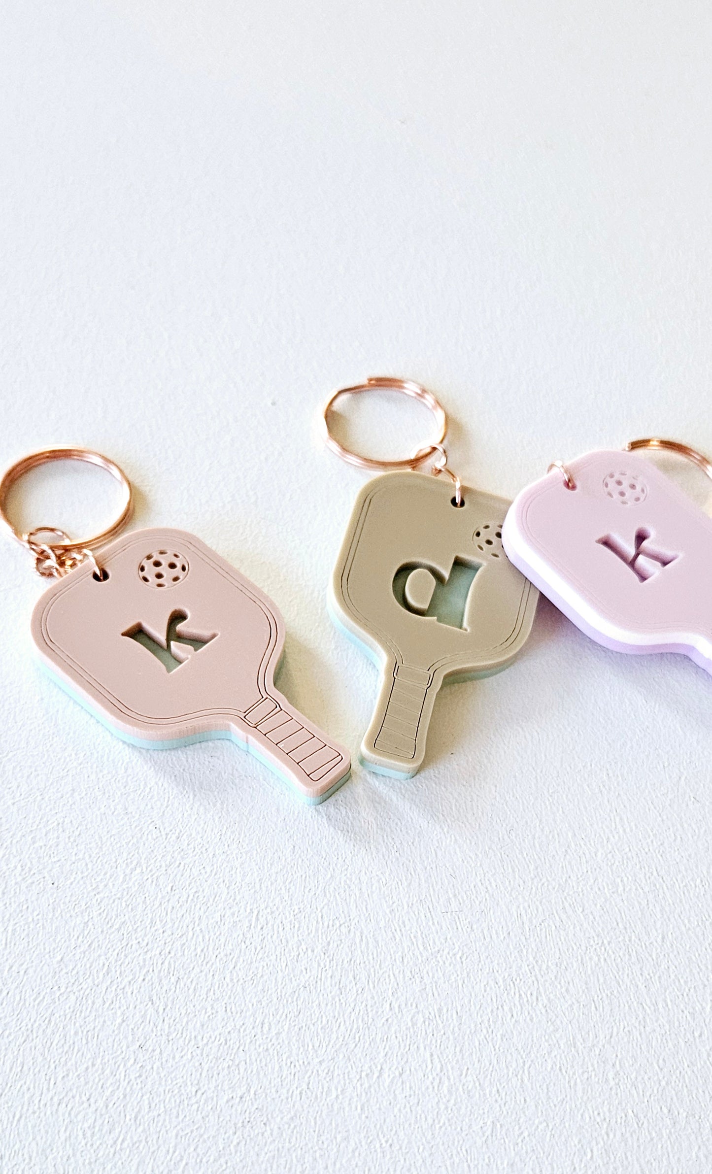 Pickleball Keychain