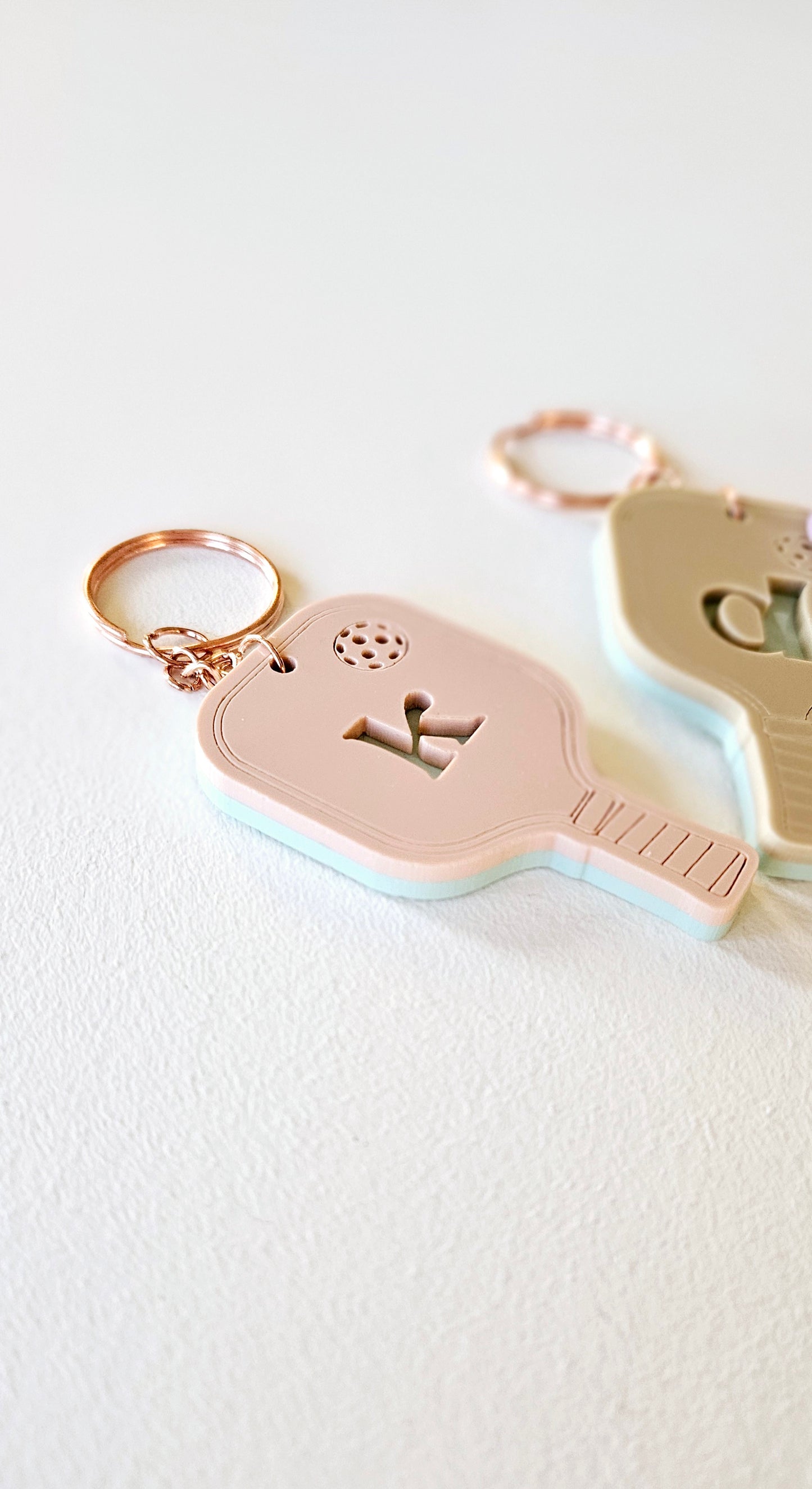 Pickleball Keychain