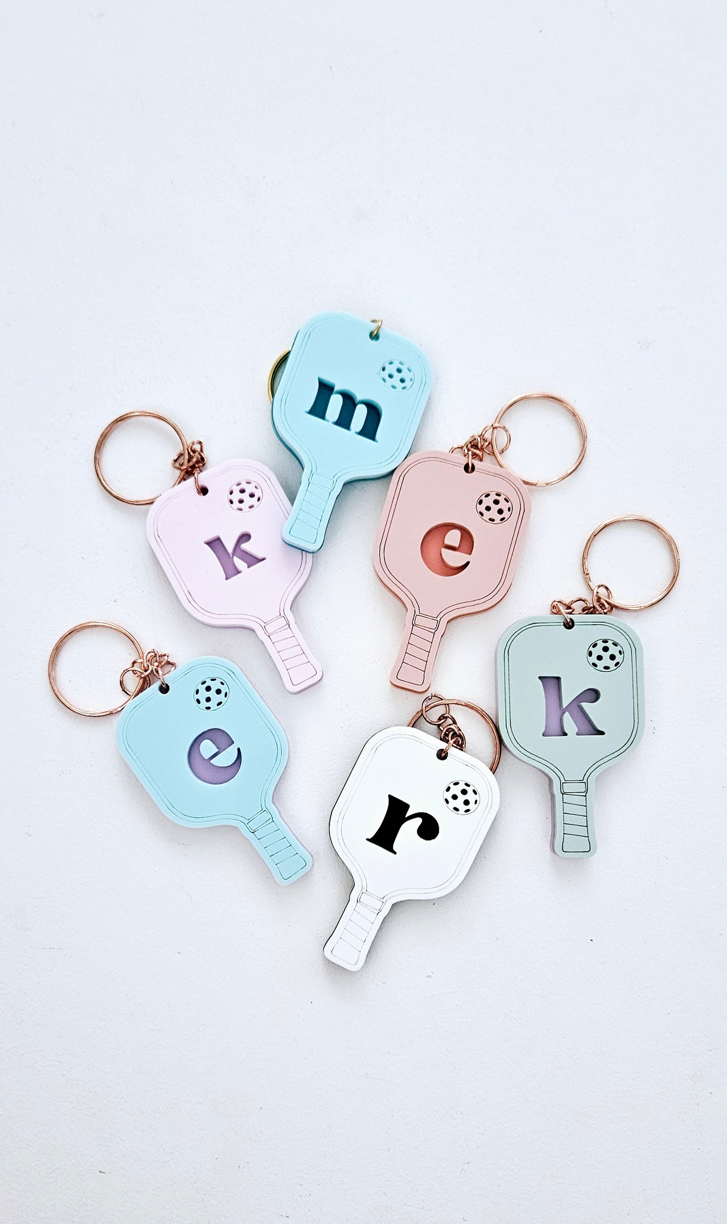Pickleball Keychain