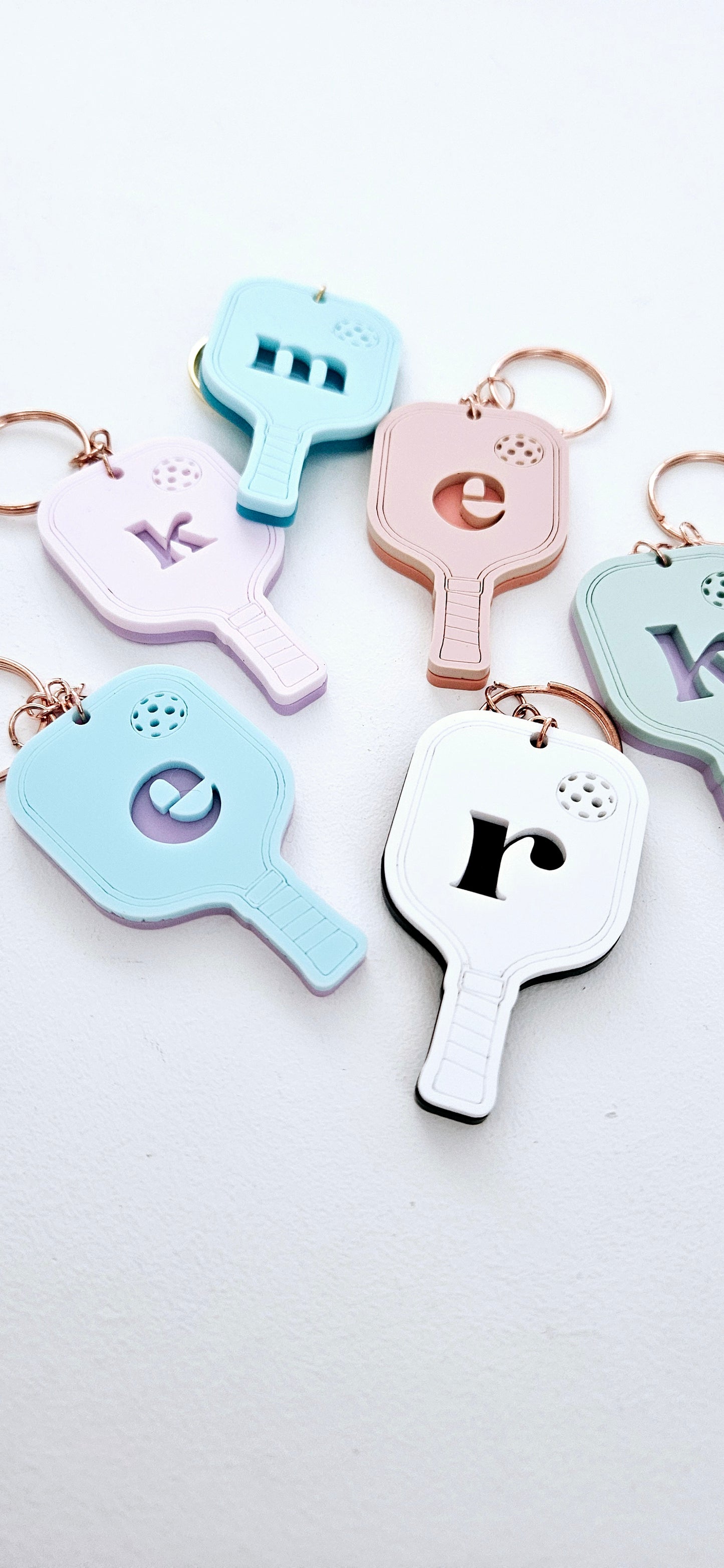 Pickleball Keychain