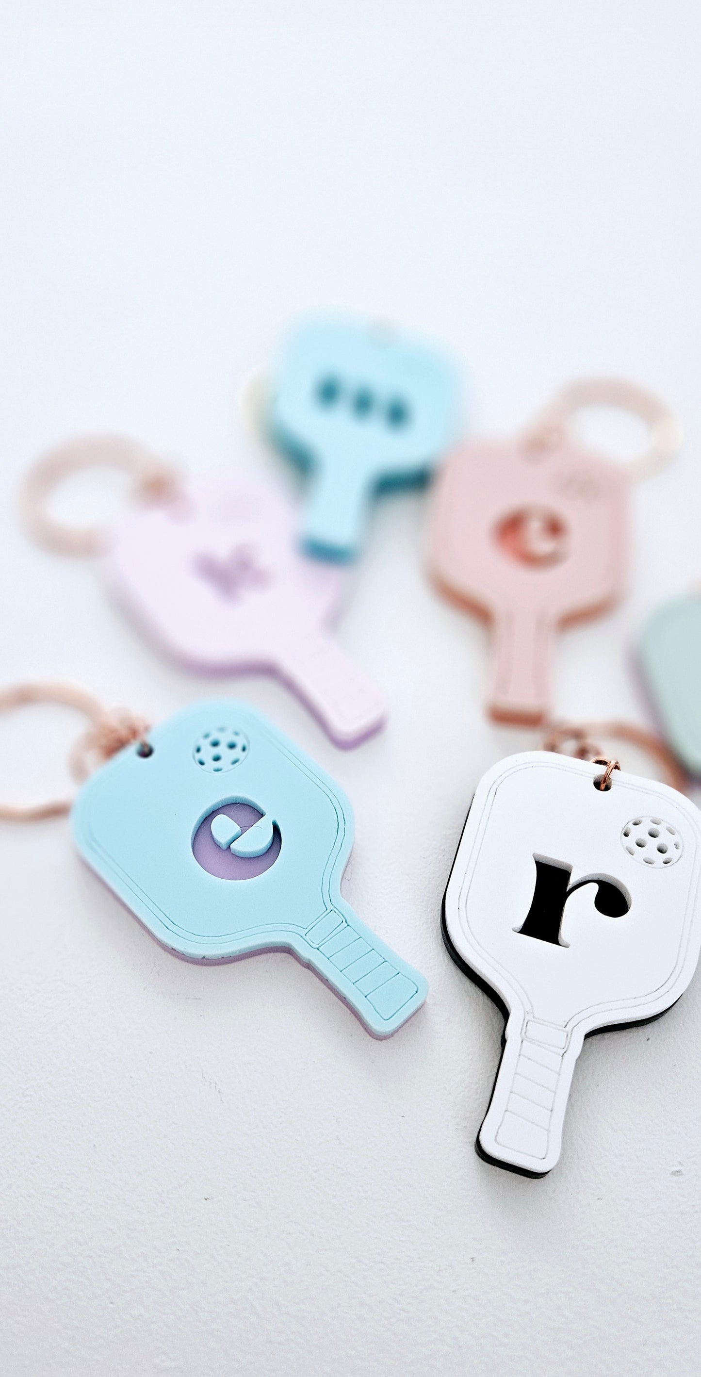 Pickleball Keychain