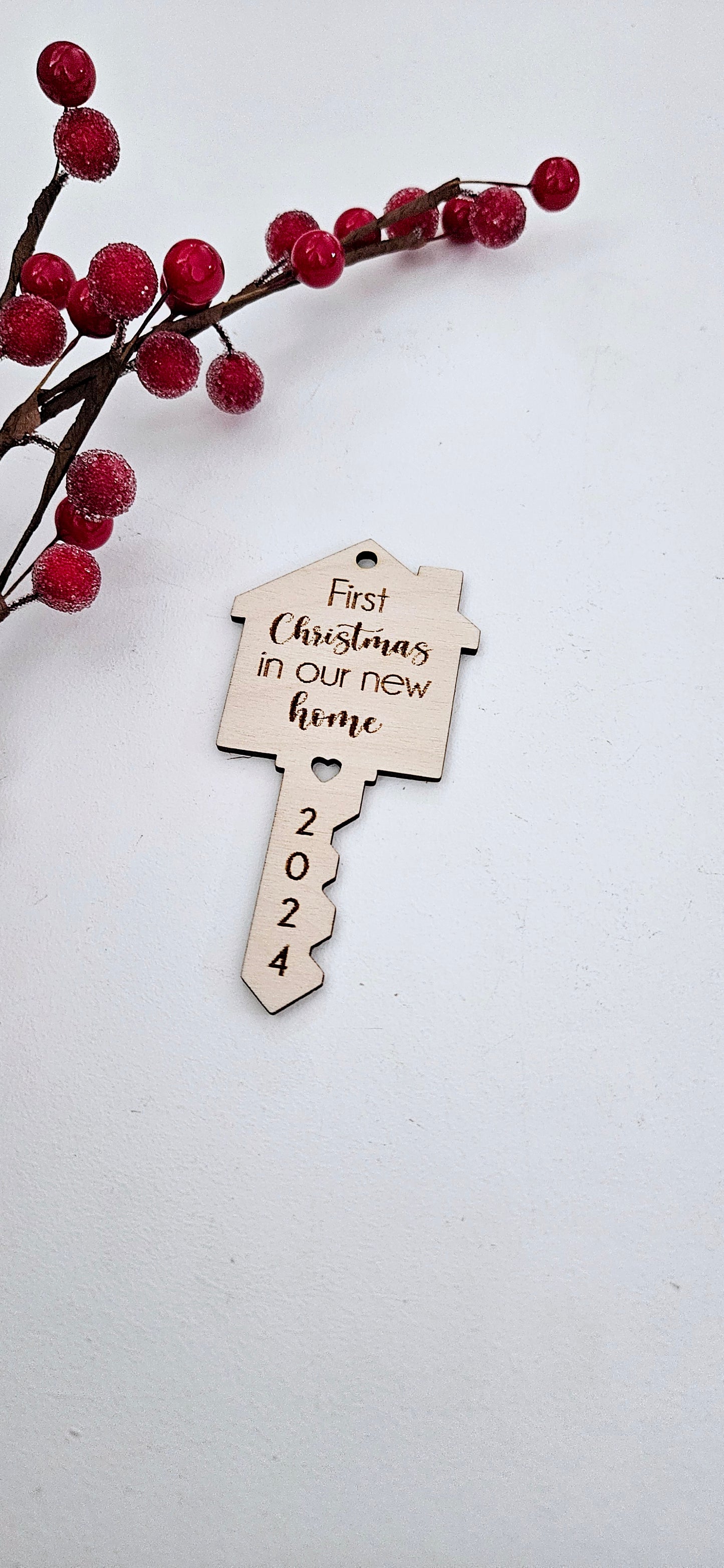 First Christmas in Our New Home | Key Ornament
