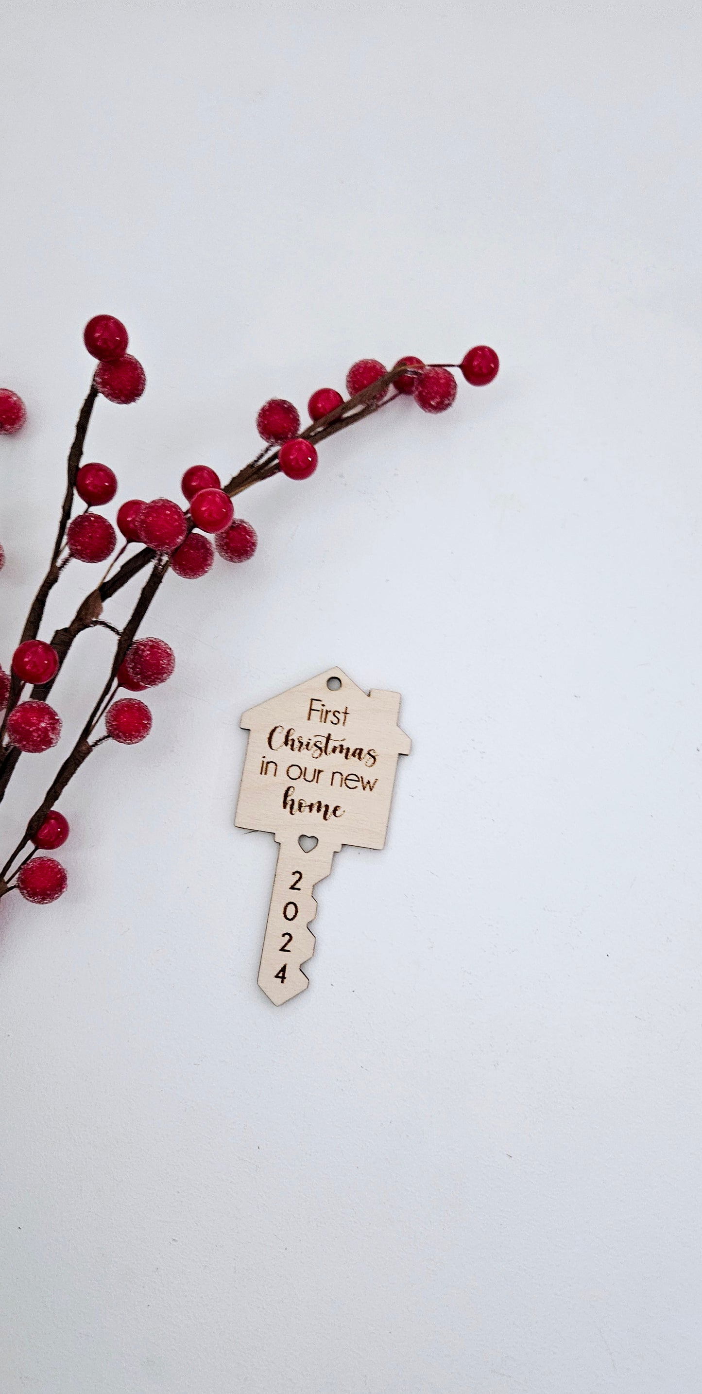 First Christmas in Our New Home | Key Ornament