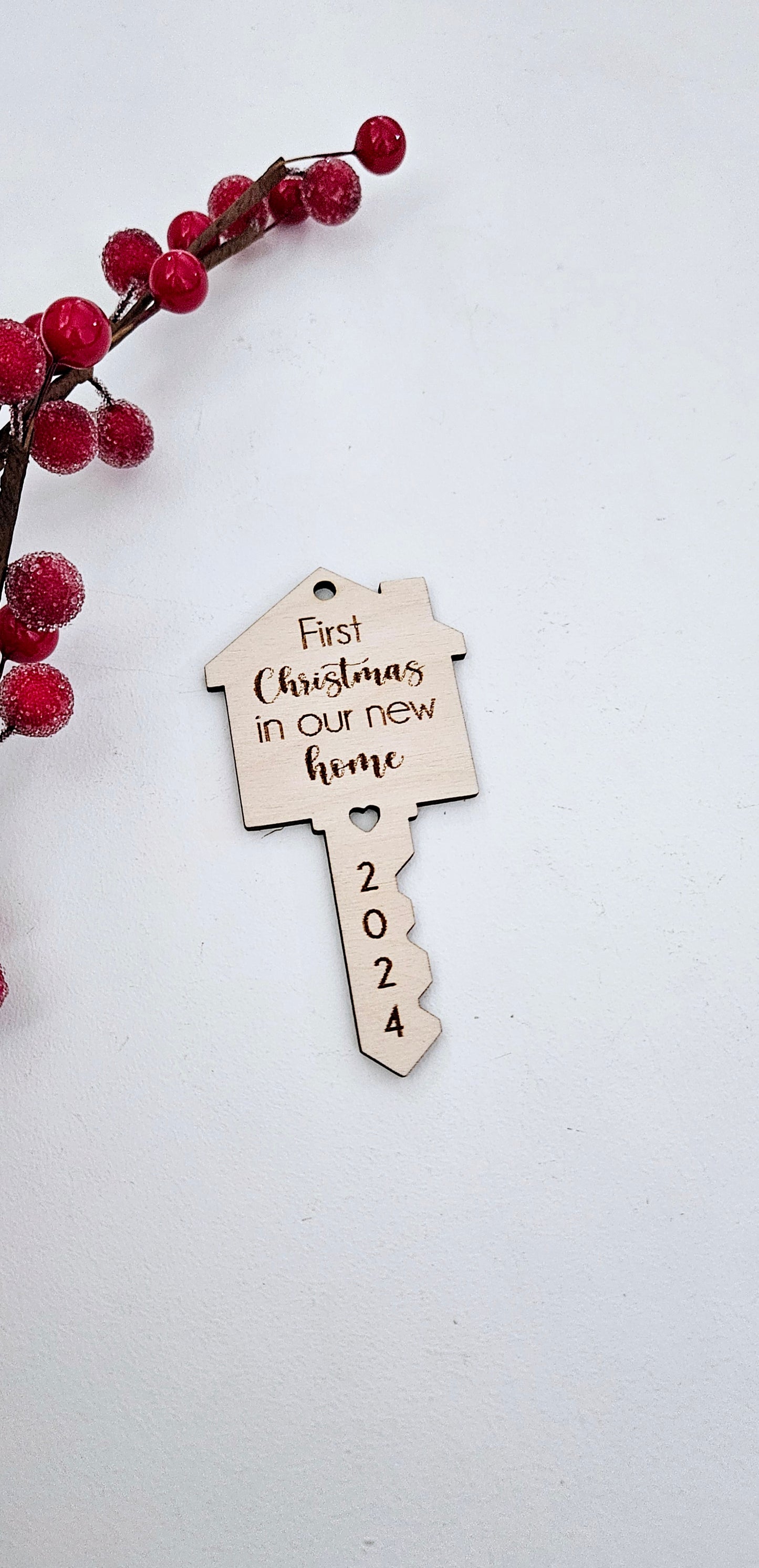 First Christmas in Our New Home | Key Ornament