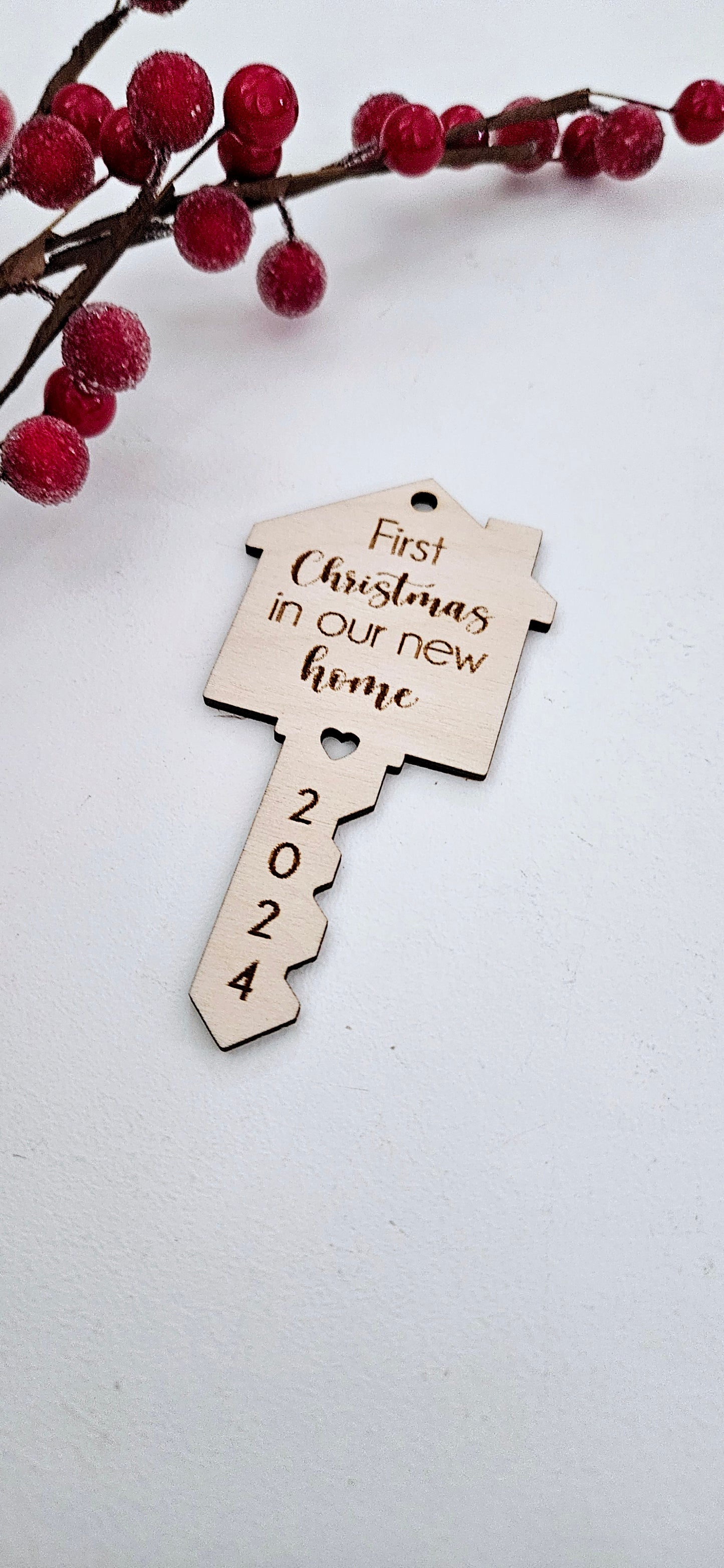 First Christmas in Our New Home | Key Ornament