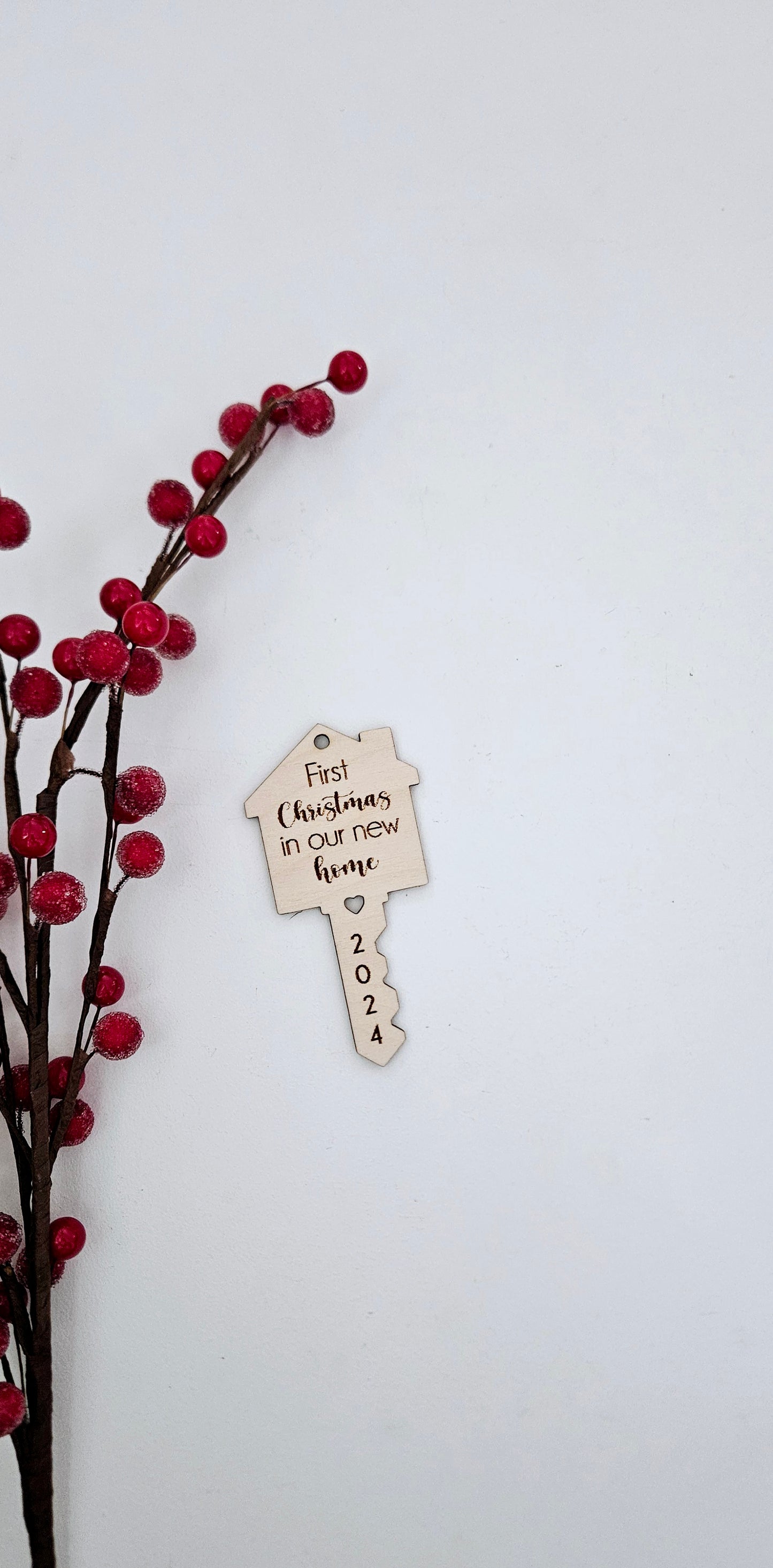 First Christmas in Our New Home | Key Ornament