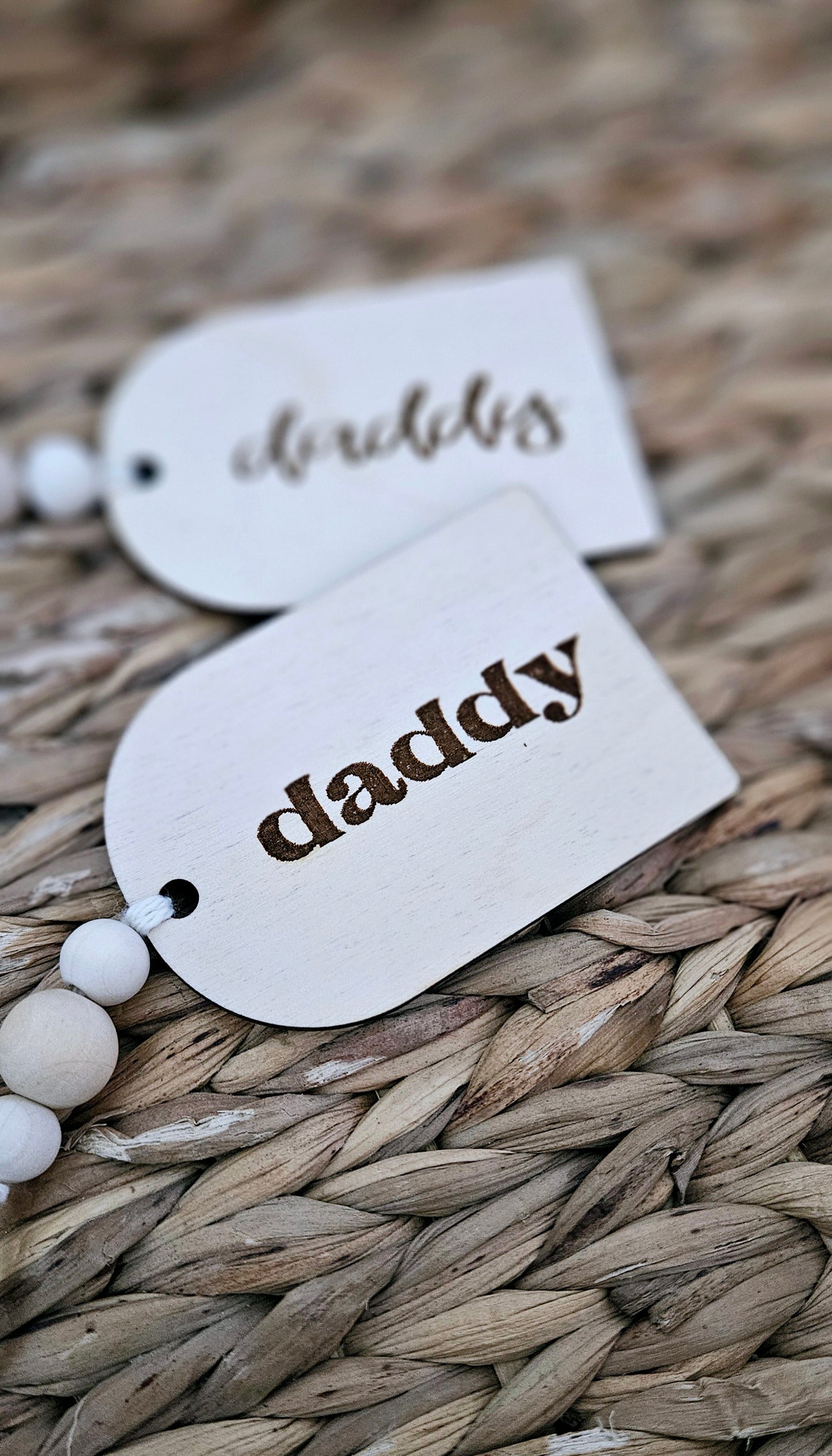 Minimalistic Stocking Tag Modern Christmas