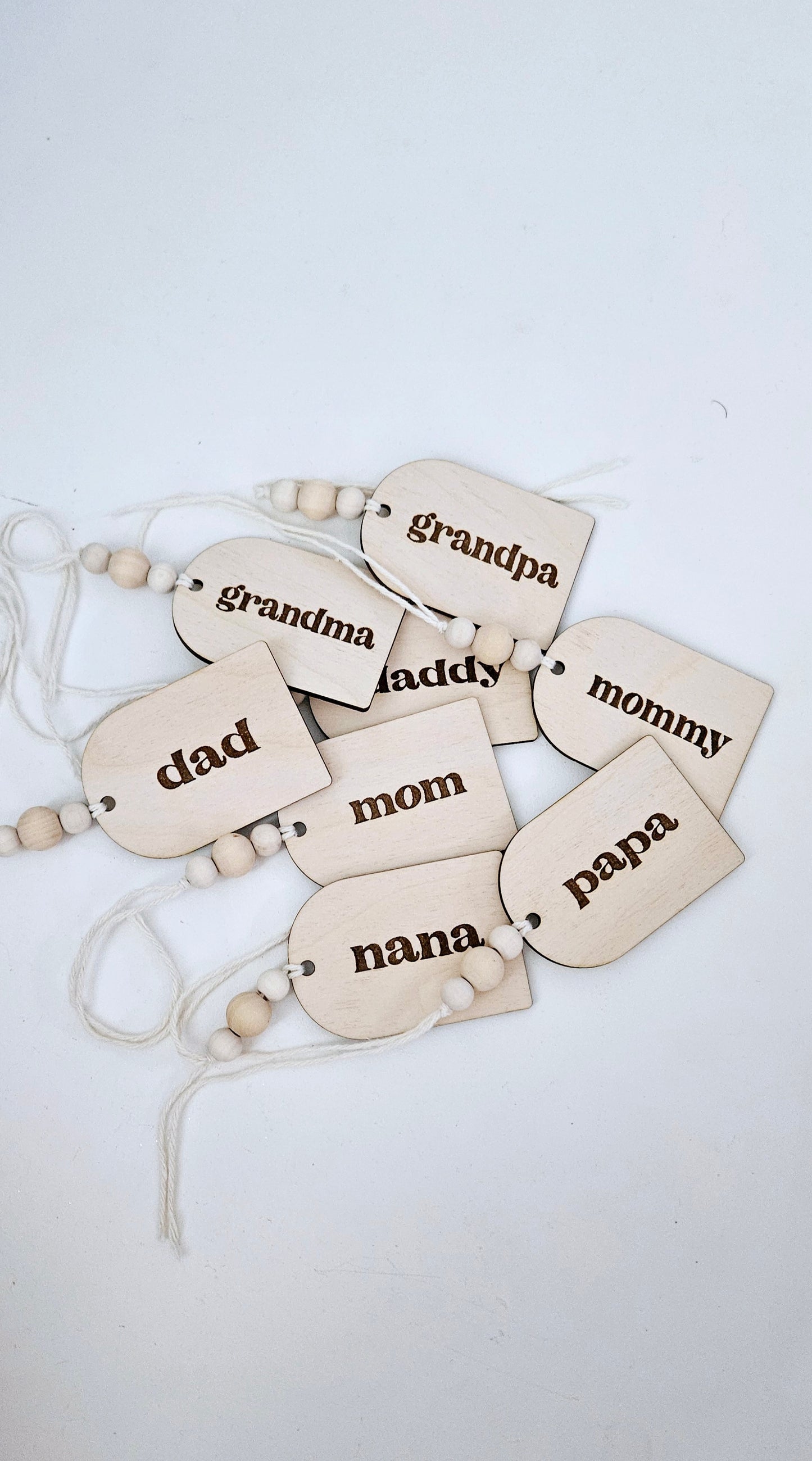 Minimalistic Stocking Tag Modern Christmas