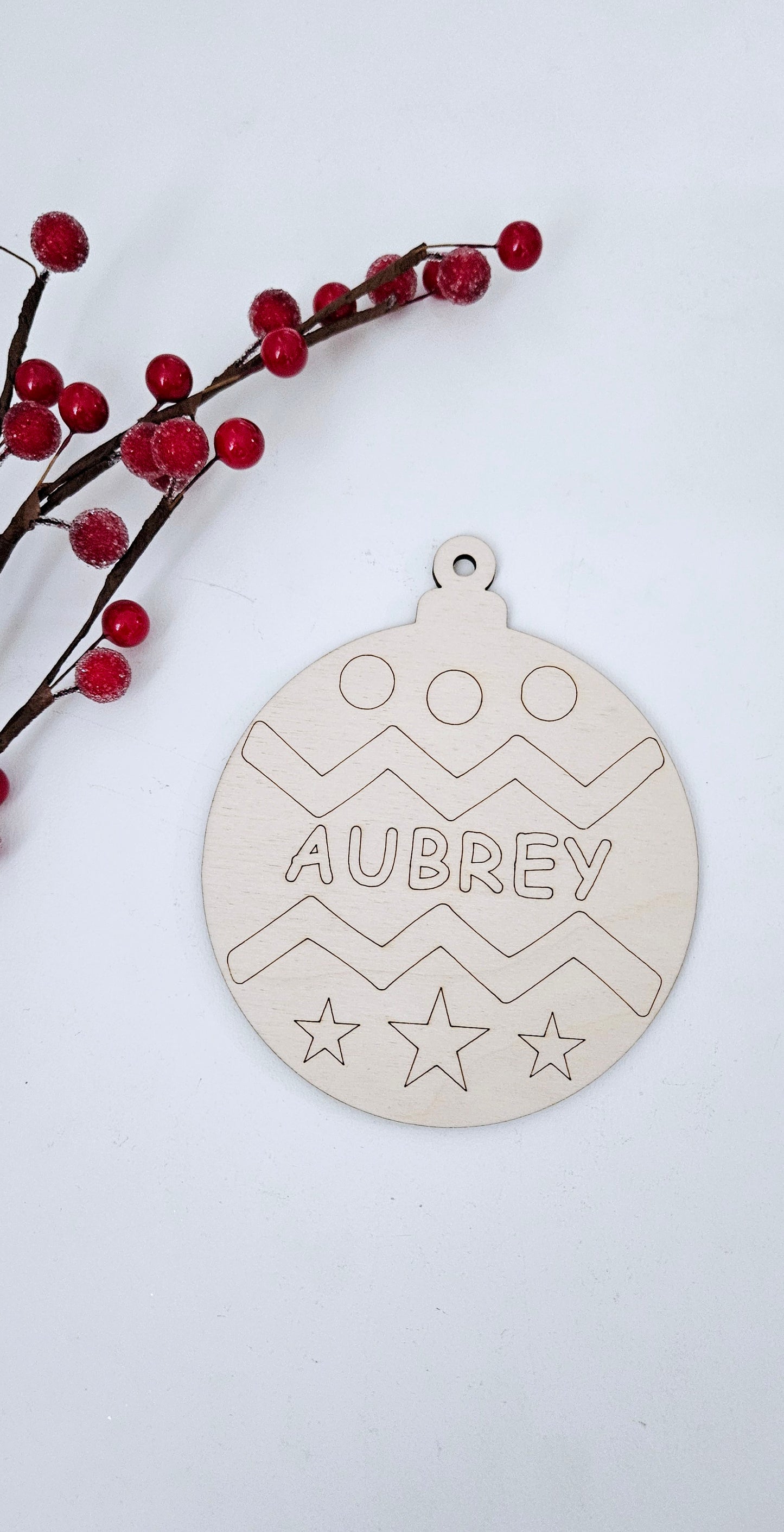 Personalized Christmas Ornament DIY Painting Kit