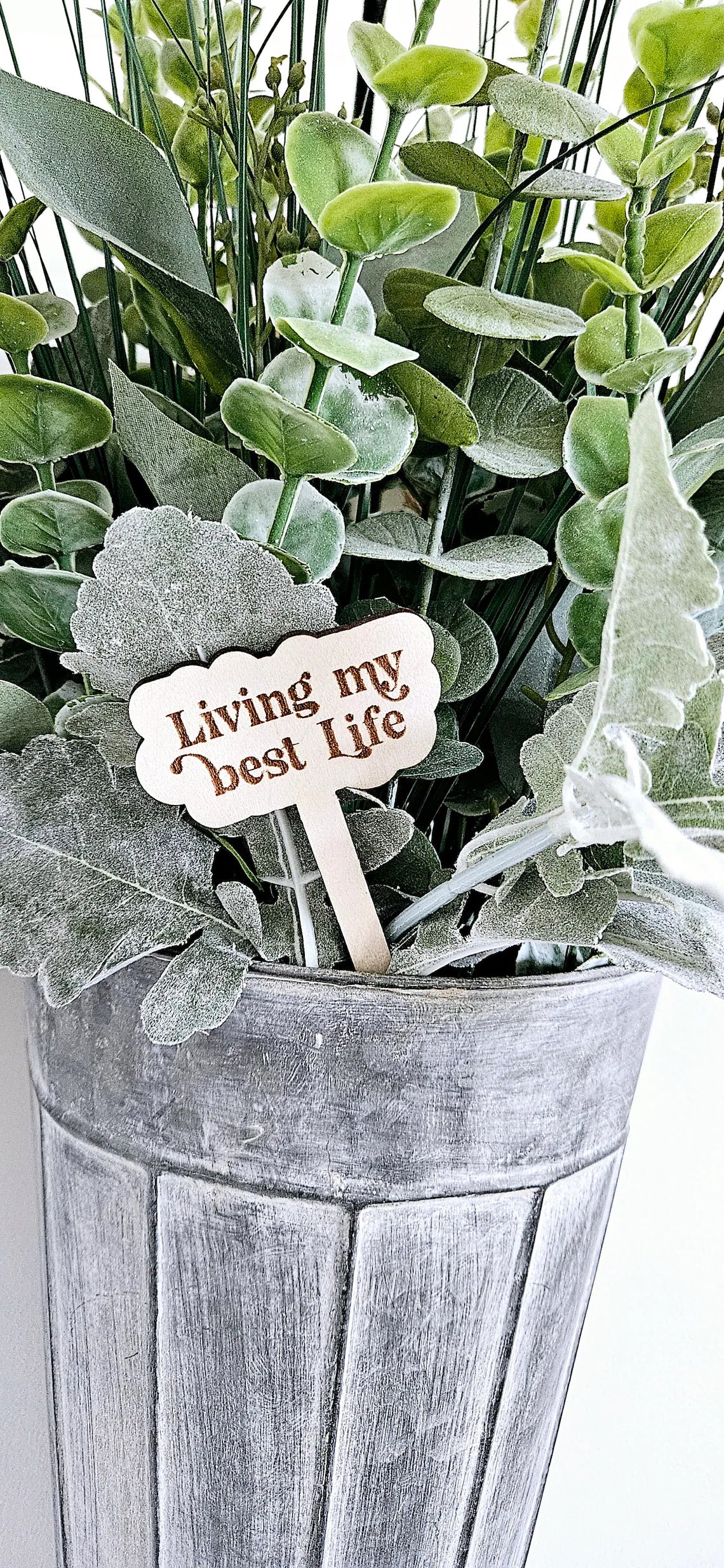 Funny Personalized Wooden Plant Stakes