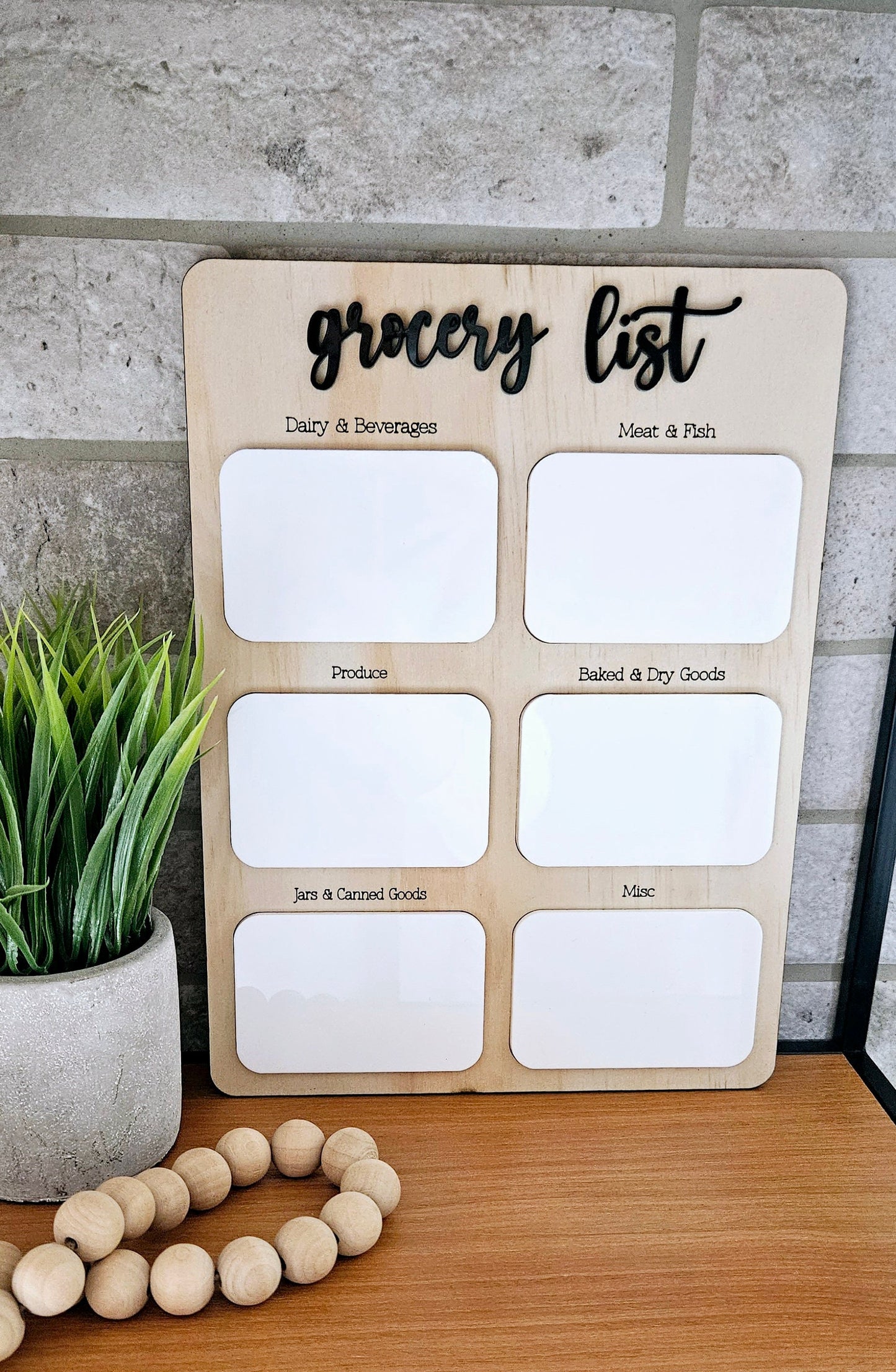 Grocery Shopping List
