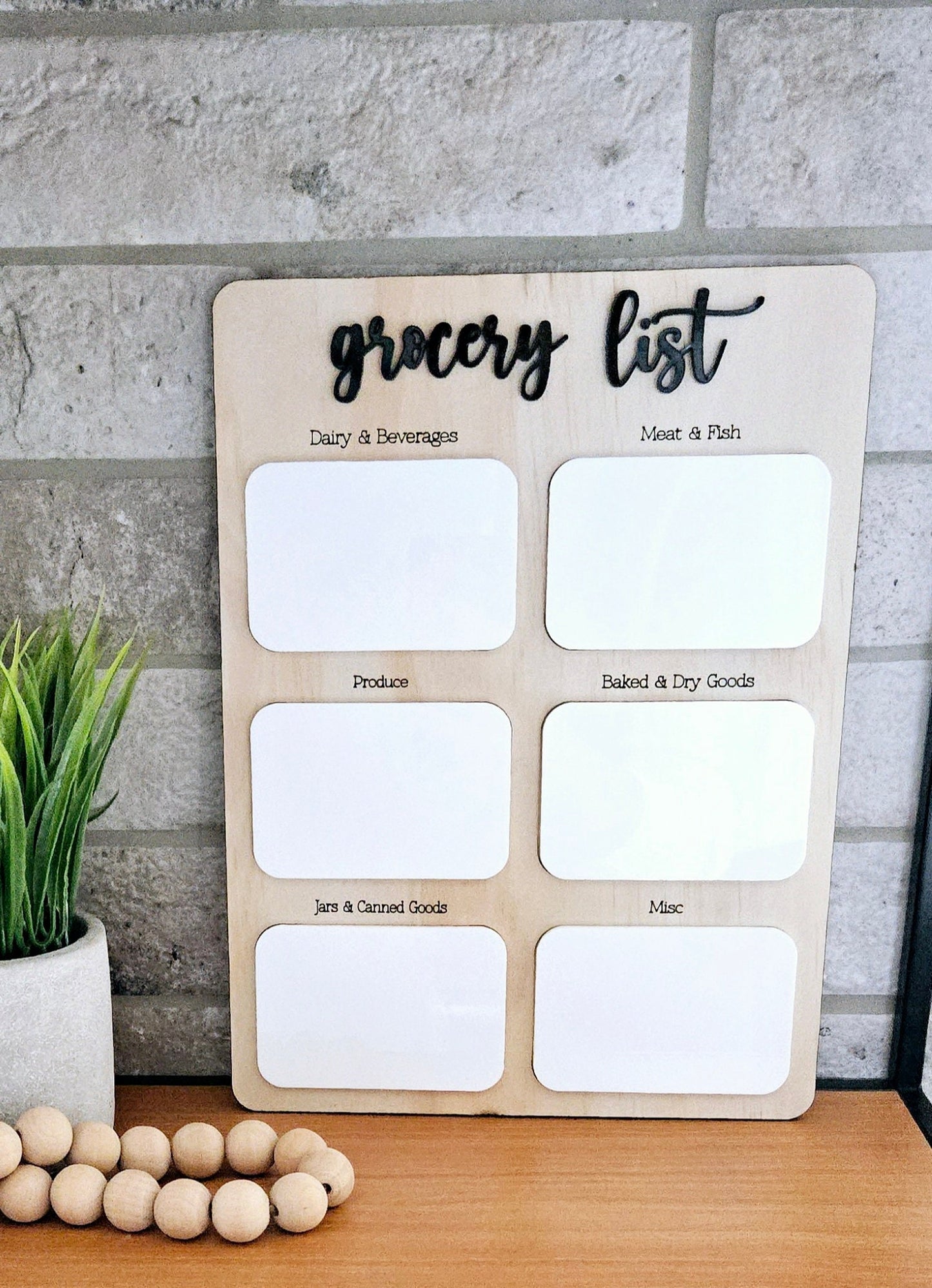 Grocery Shopping List