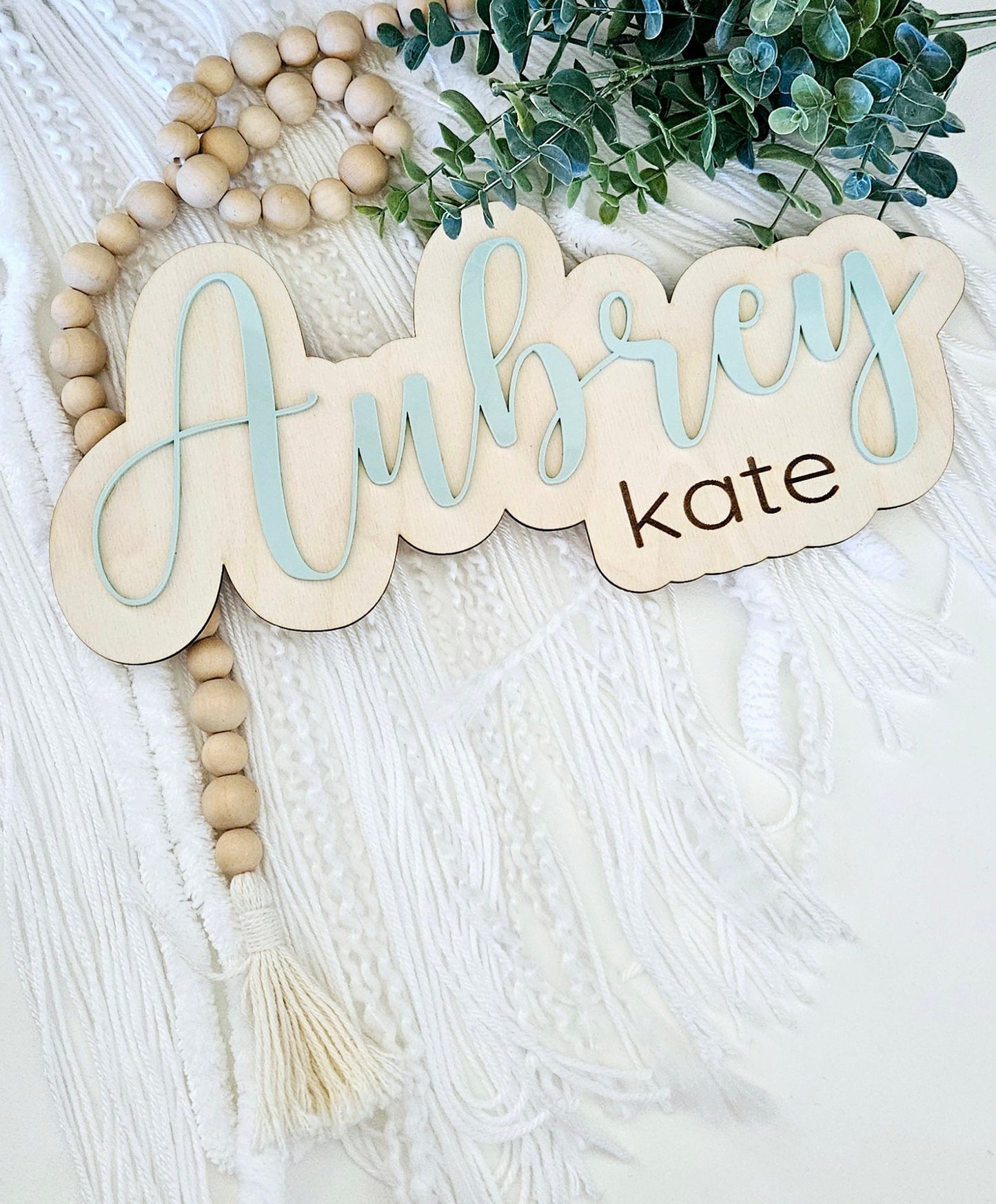 Nursery Name Sign