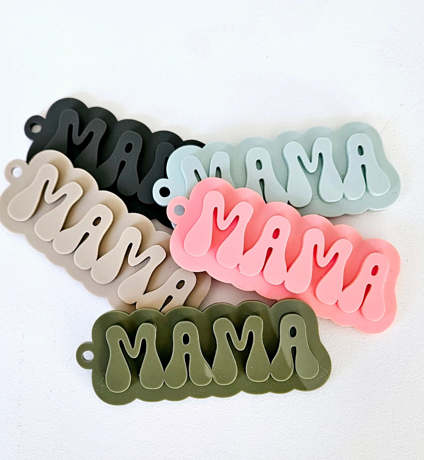Acrylic Mama Keychain