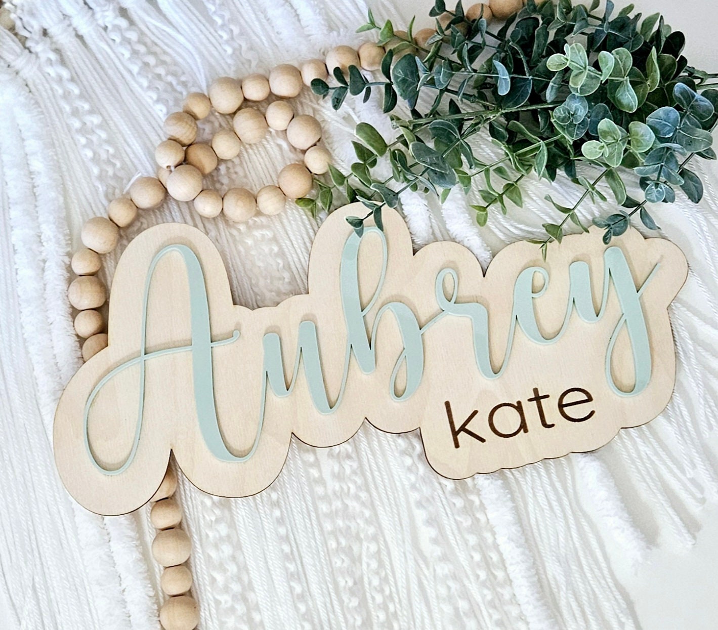 Nursery Name Sign