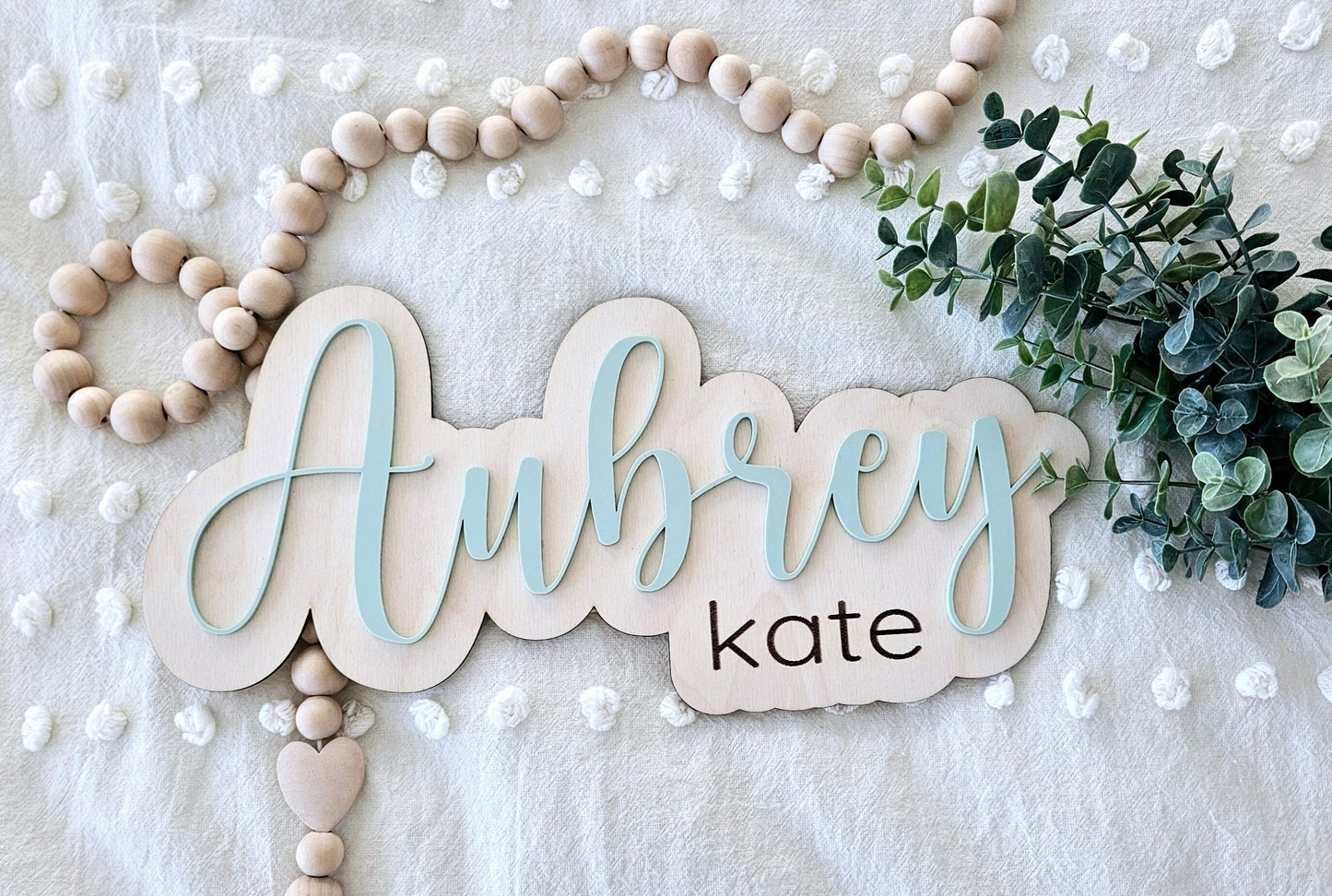 Nursery Name Sign