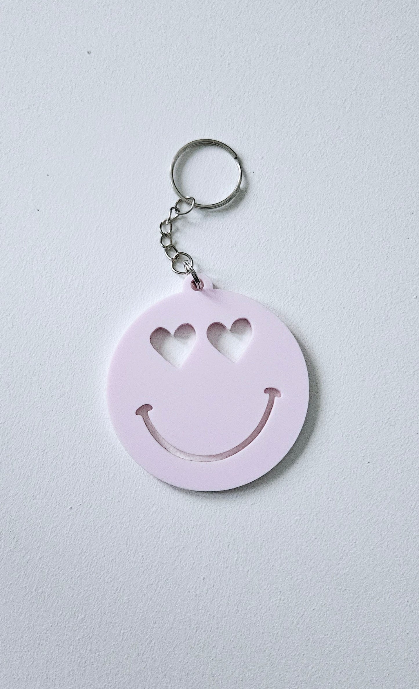 Smile Face Acrylic Keychain