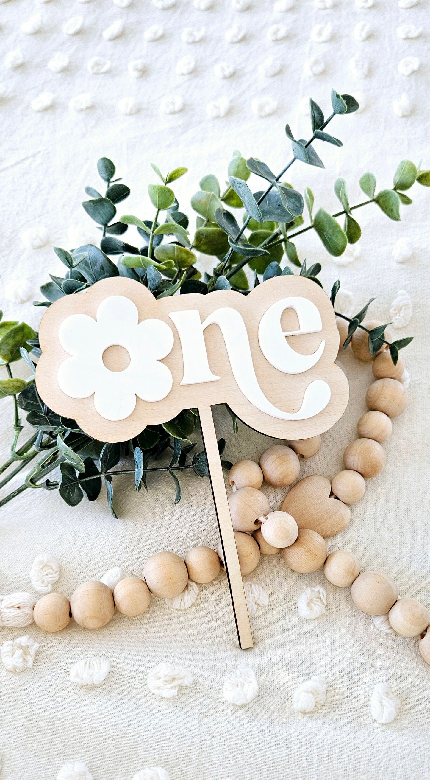 First Birthday Cake Topper