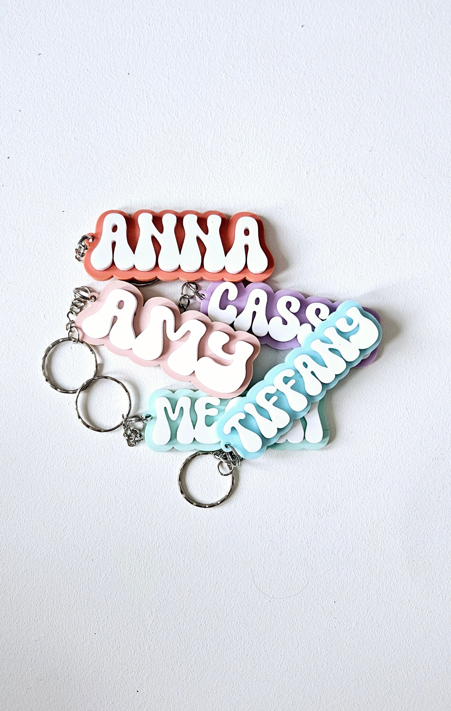 Acrylic Name Key Chain