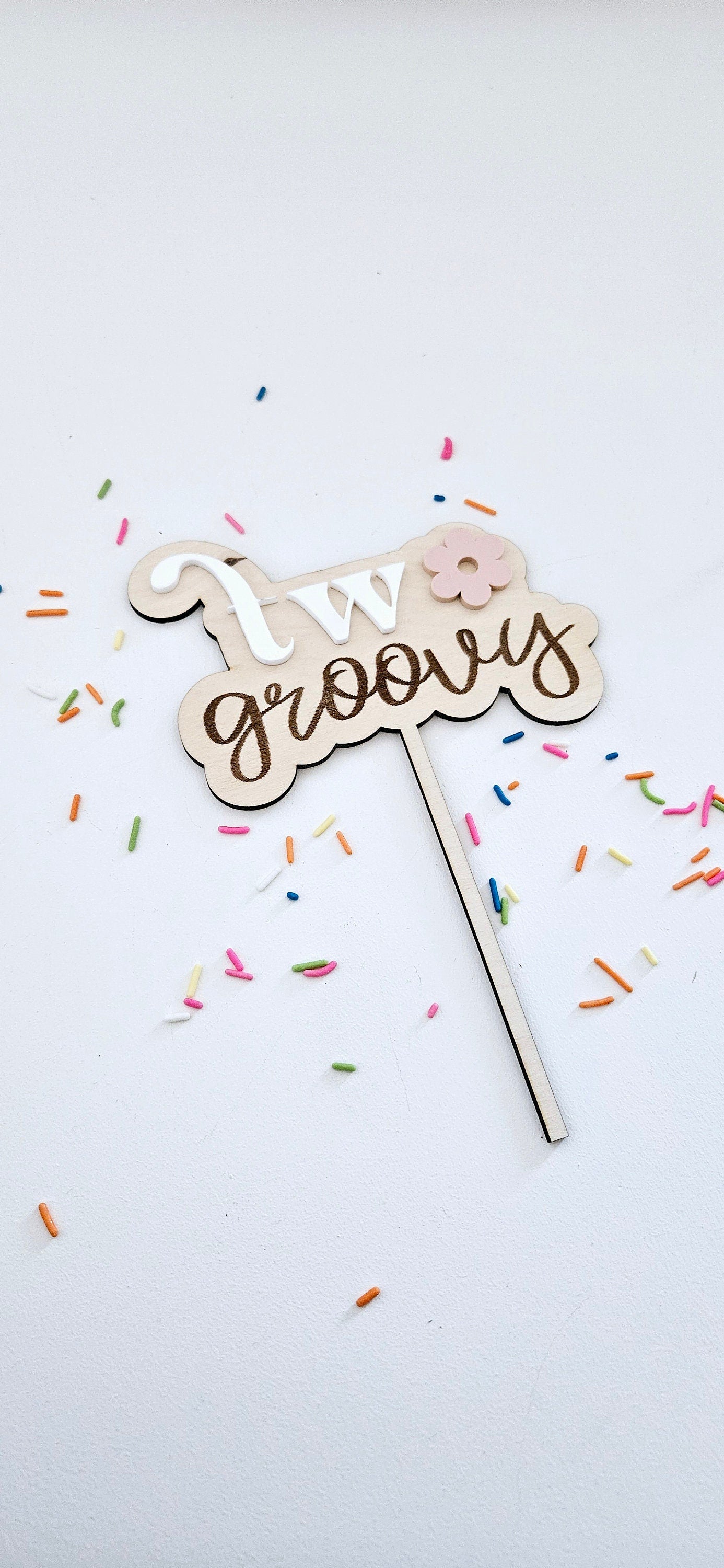 Second Birthday Cake Topper
