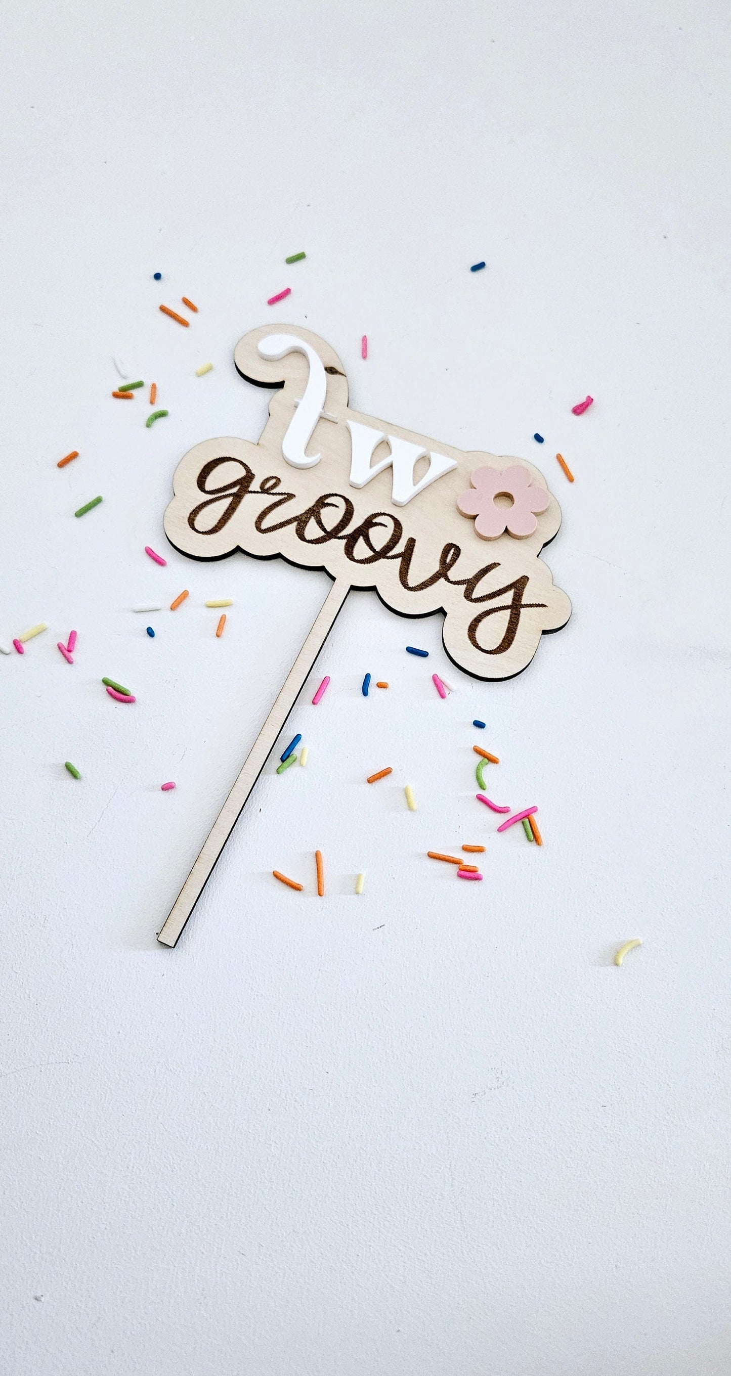 Second Birthday Cake Topper