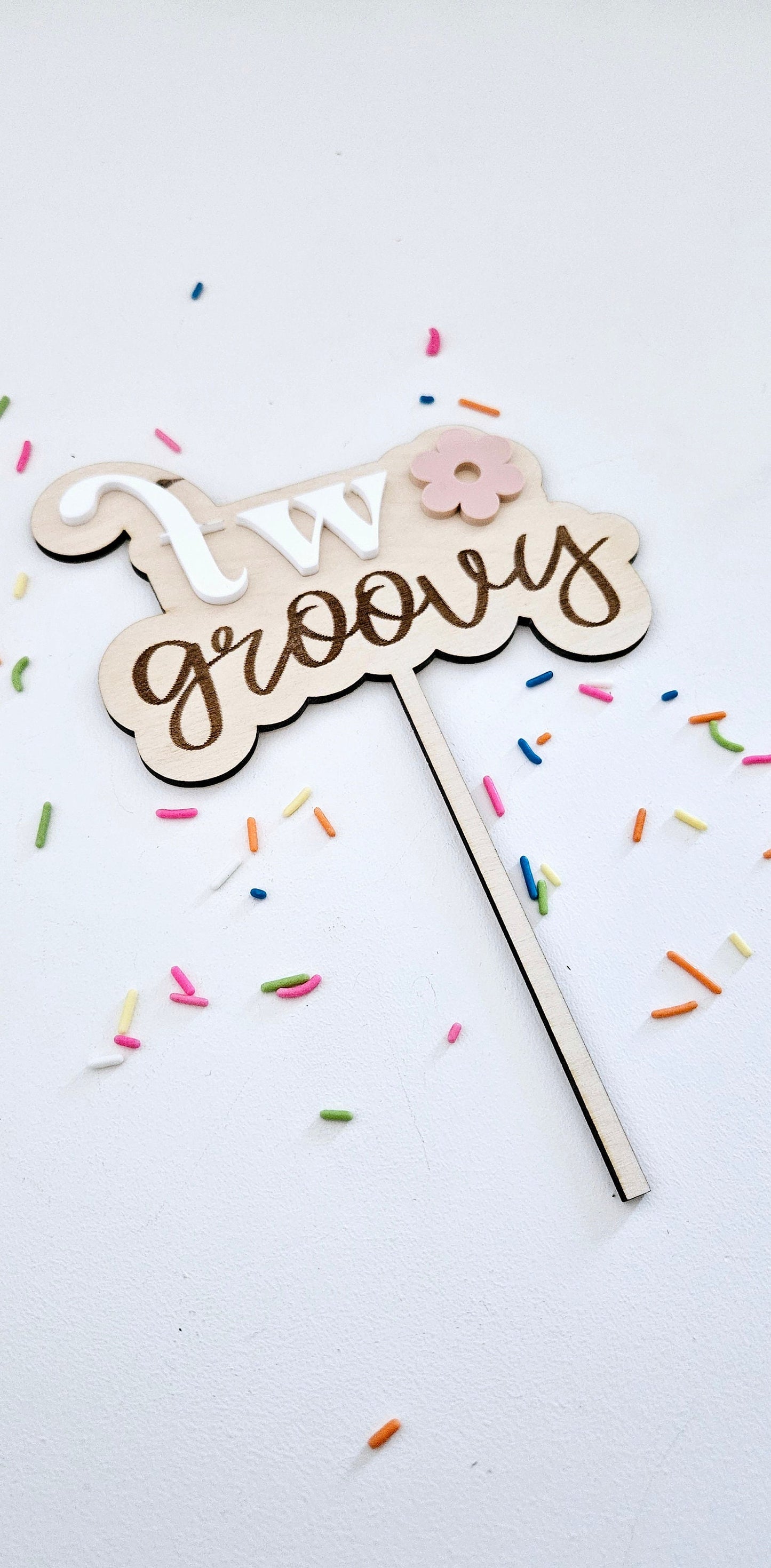 Second Birthday Cake Topper