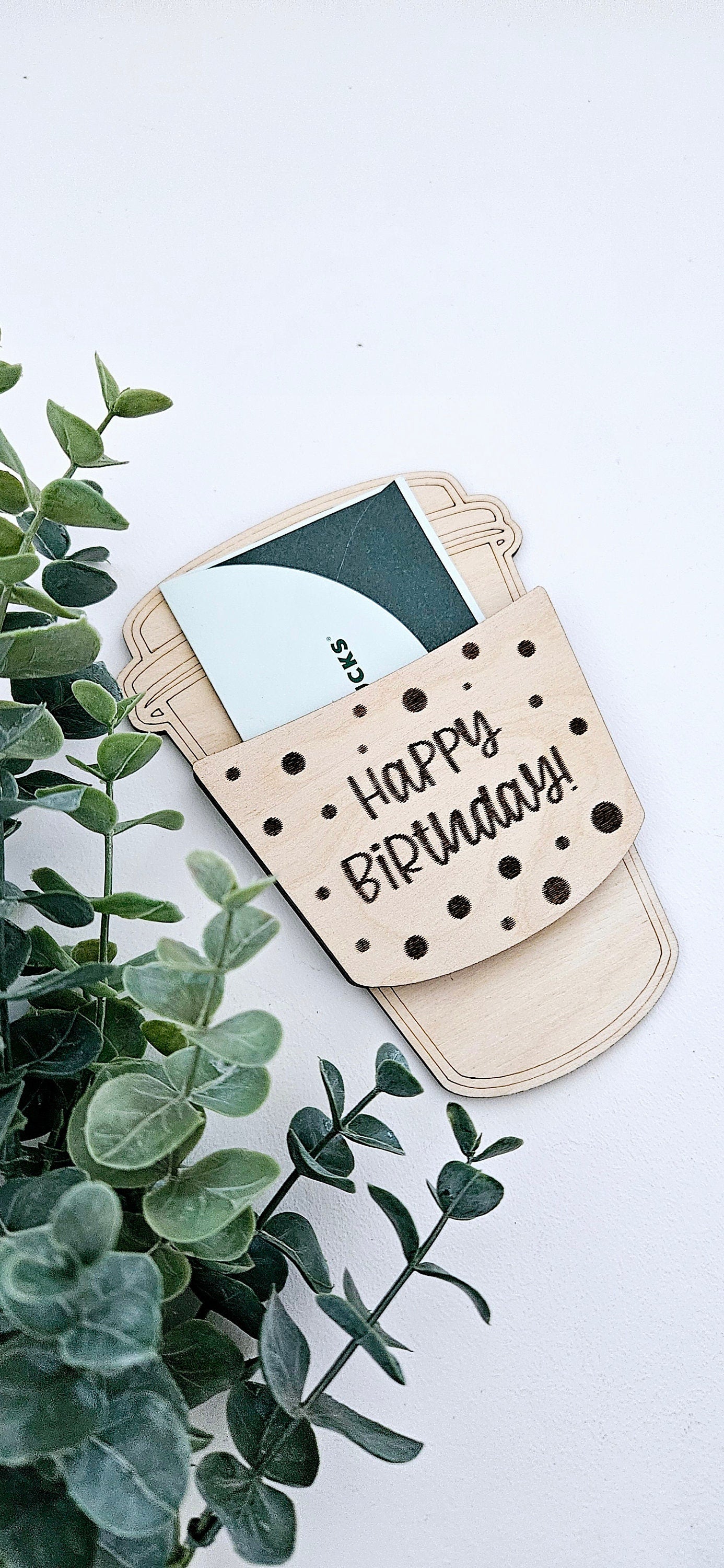 Happy Birthday Gift card Holder