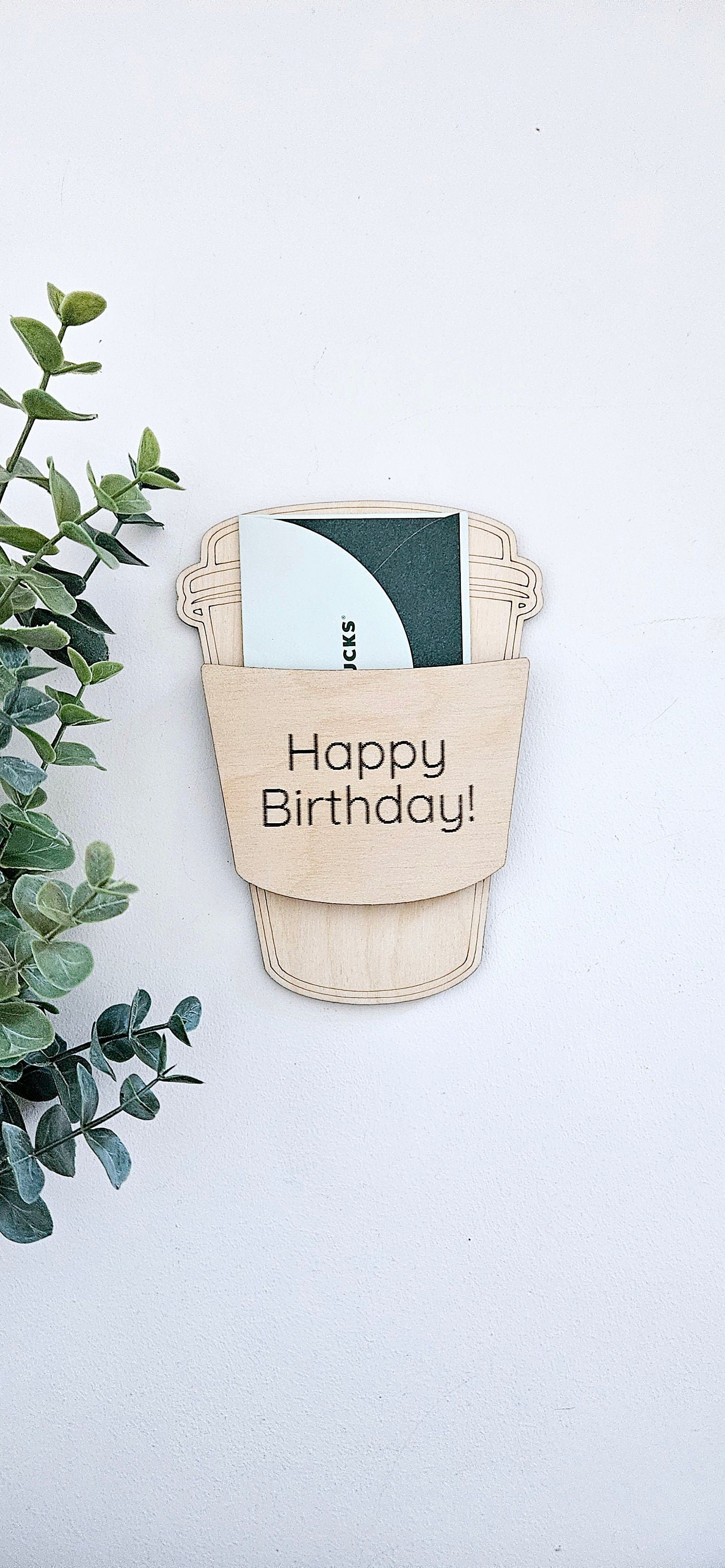Happy Birthday Gift card Holder