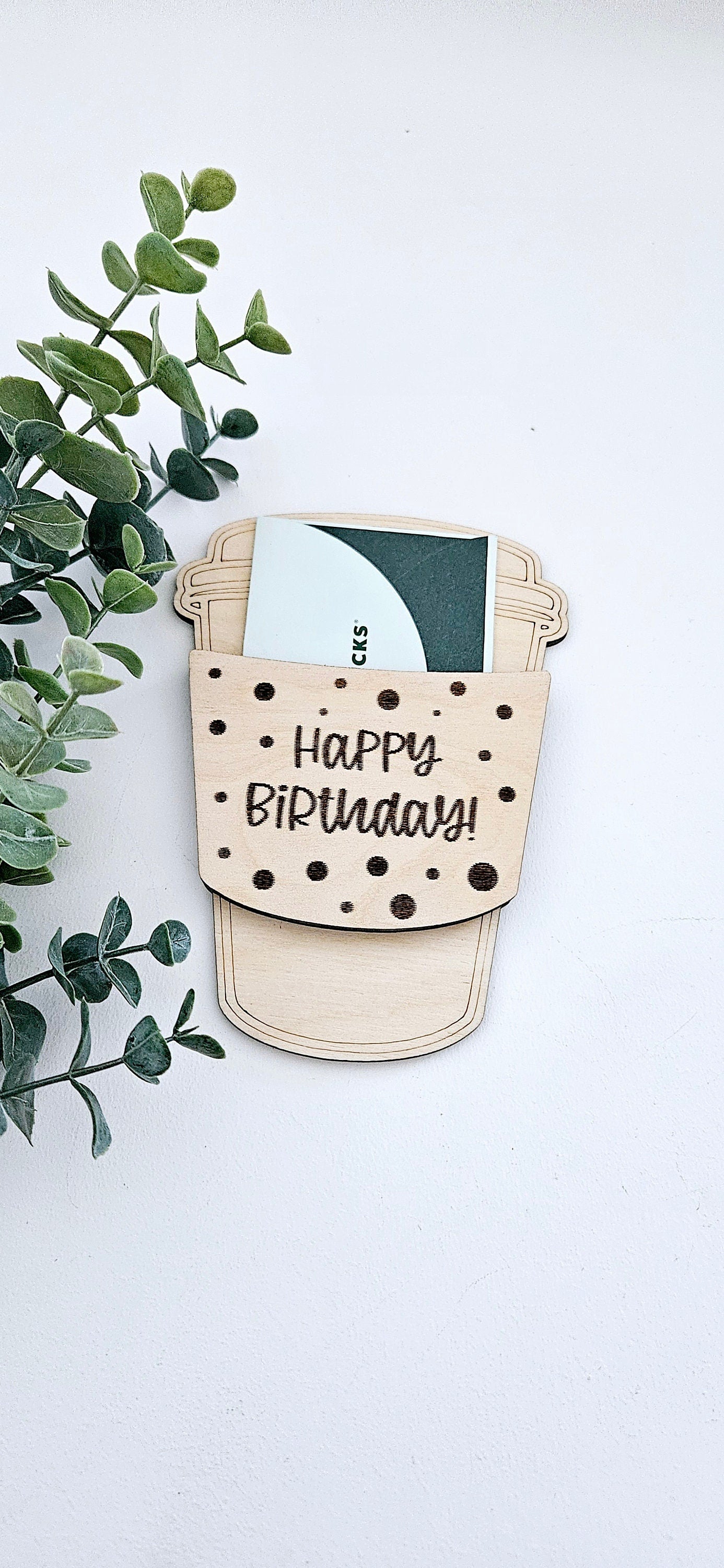 Happy Birthday Gift card Holder