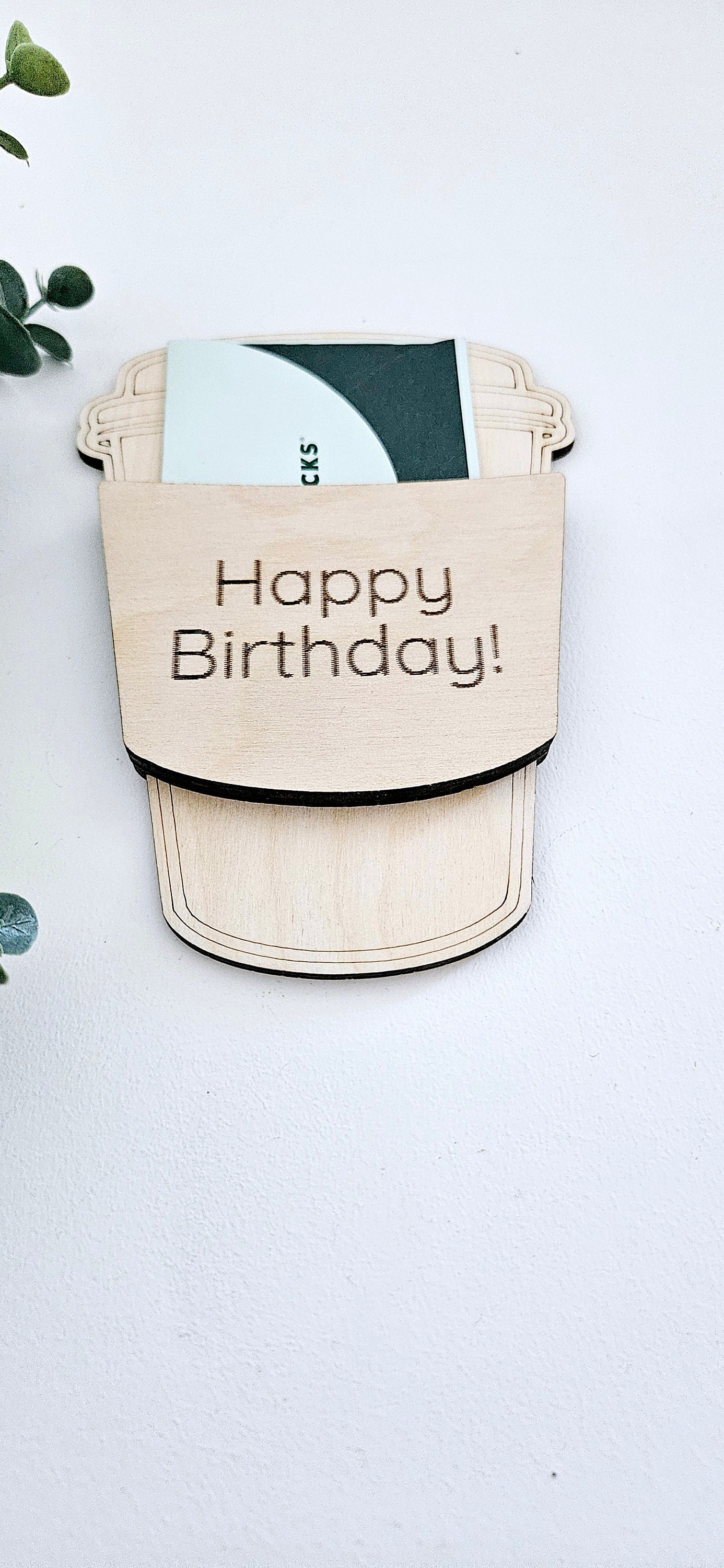 Happy Birthday Gift card Holder