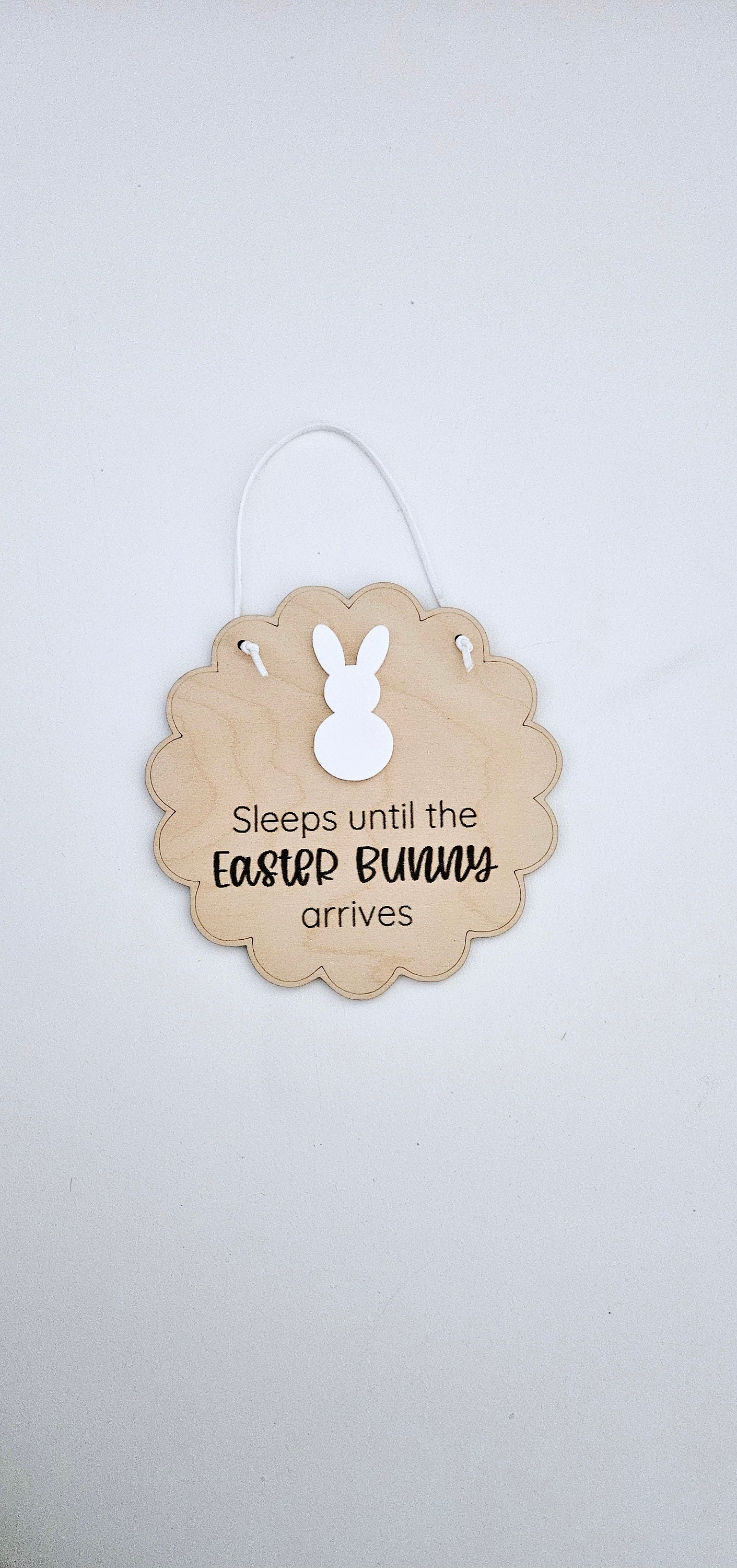 Sleeps till Easter sign