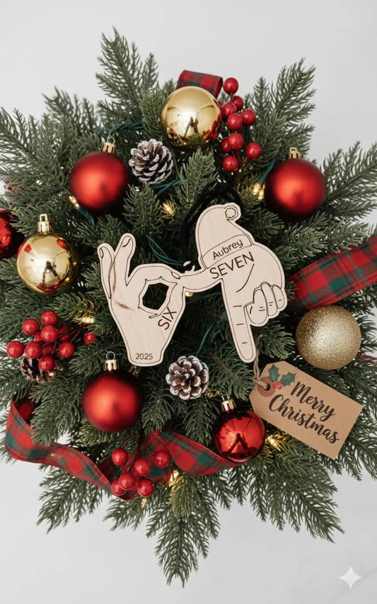 Personalized Viral 67 Wooden Ornament