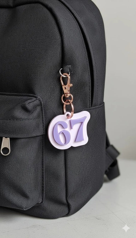 67 Keychain